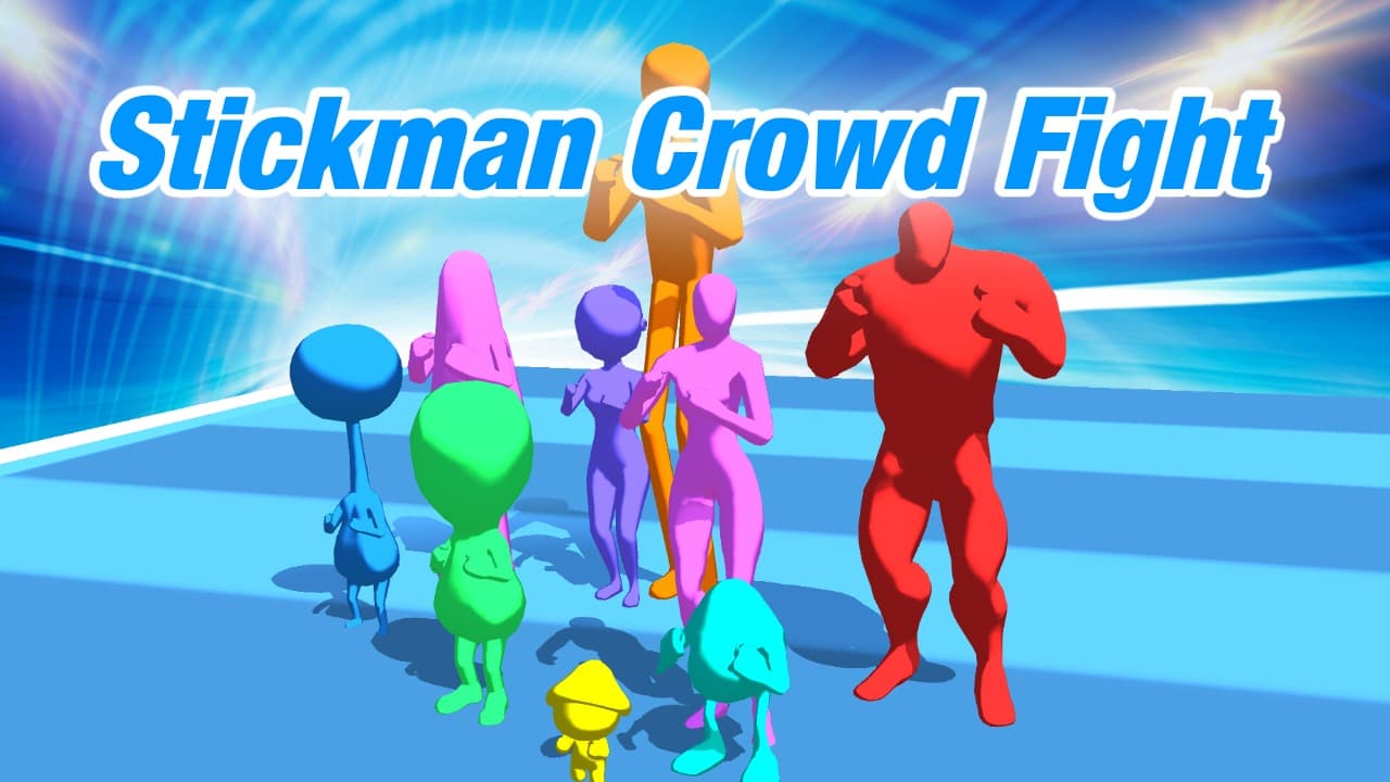 قتال حشد Stickmen