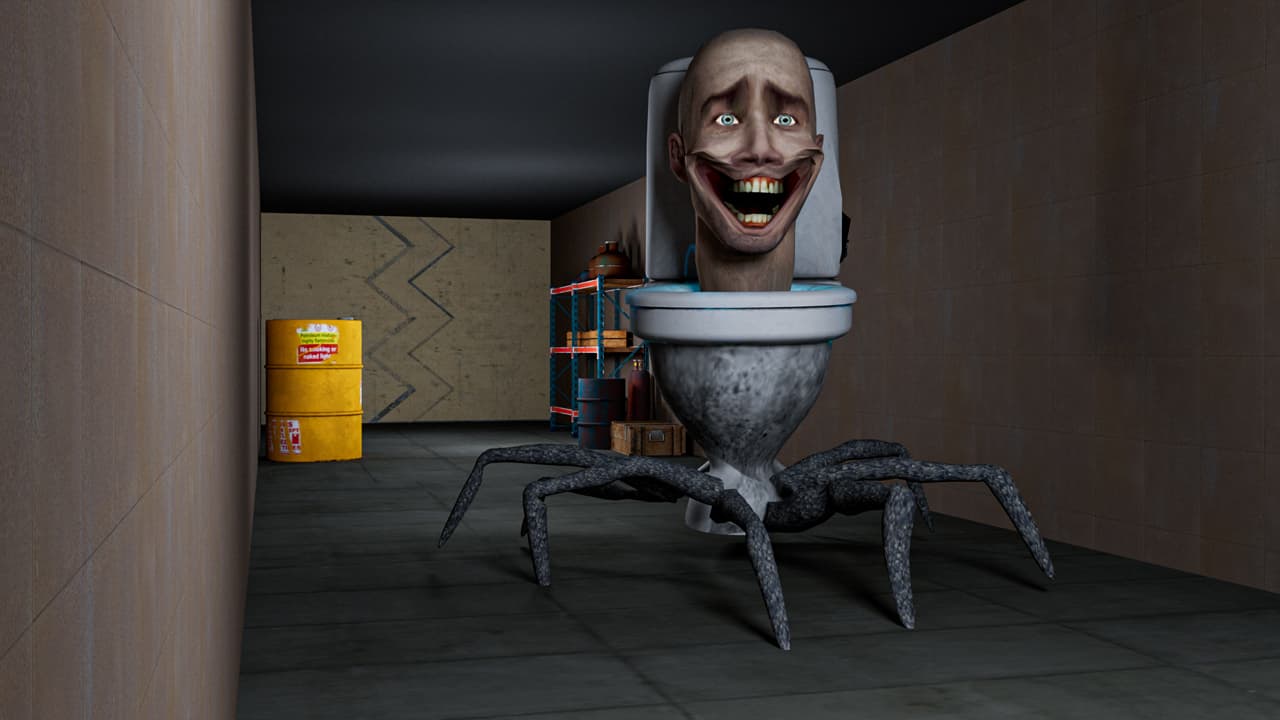 المرحاض الوحش هجوم سيم 3D