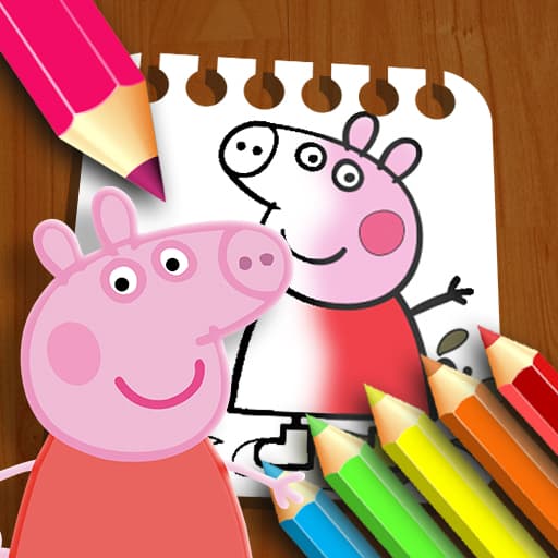 كتاب تلوين PeppaPig