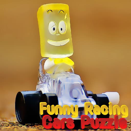 لغز سيارات سباق مضحك