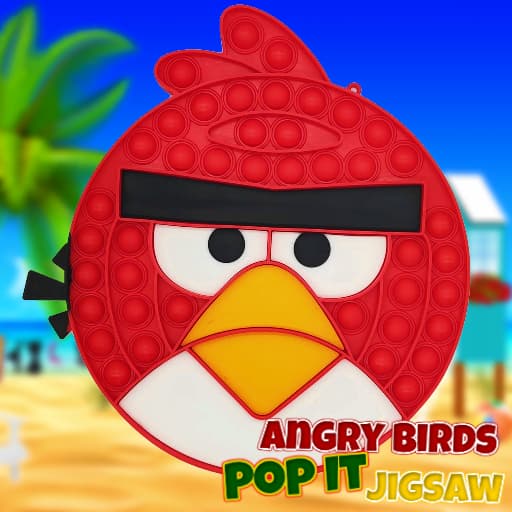 لعبة Angry Birds Pop It Jigsaw