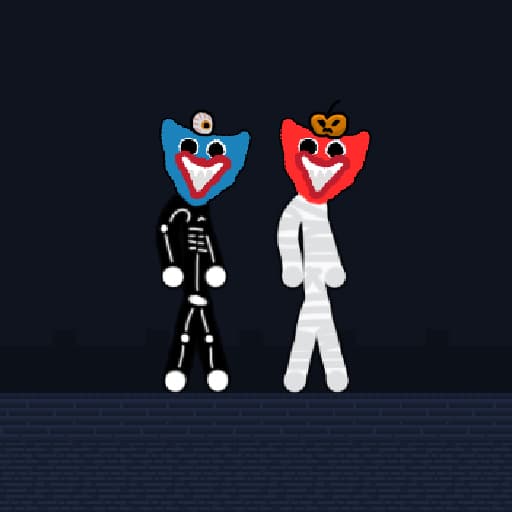 Stickman Huggy عطلة مخيفة
