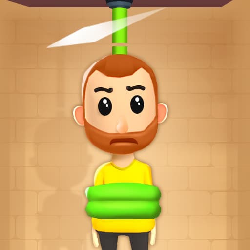 Rescue The Boy Rope to Exit