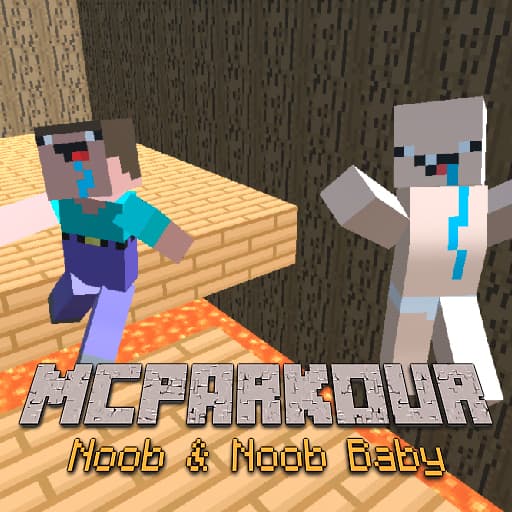 MCParkour Noob وNoob Baby