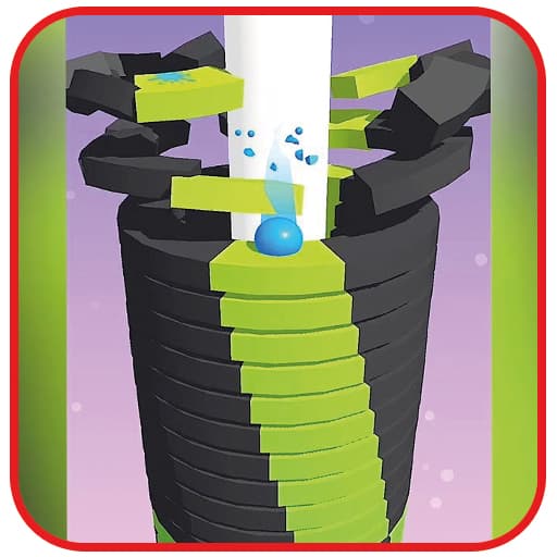 كومة ترتد الكرة 3D