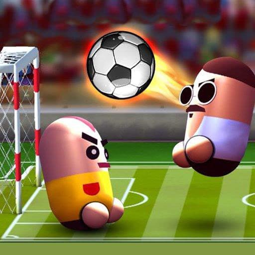 لعبة 2 لاعب رئيس كرة القدم