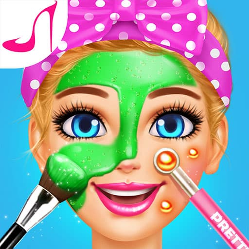 فنانة مكياج يوم السبا: ألعاب صالون التجميل للفتيات