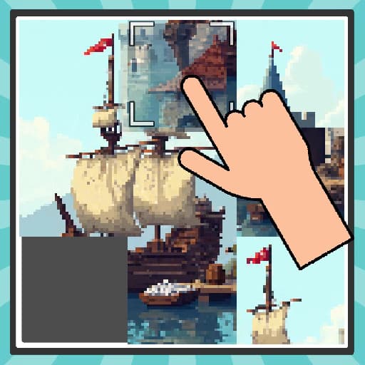 لغز شريحة بكسل