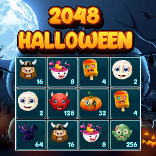2048 عيد الهالوين