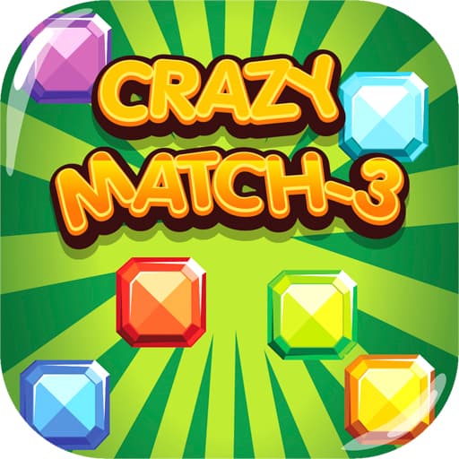 لعبة Crystal Crush Crazy Candy Bomb Sweet Match3