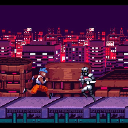 عداء Cyberpunk الذي لا نهاية له