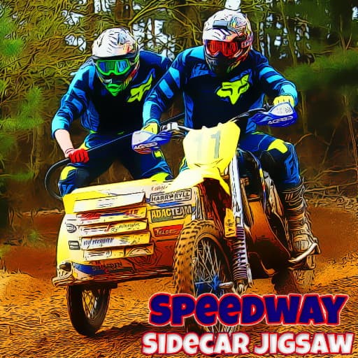 سباق الدراجات النارية Sidecar بانوراما