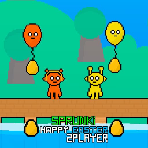 Sprunki سعيد عيد الفصح 2Player