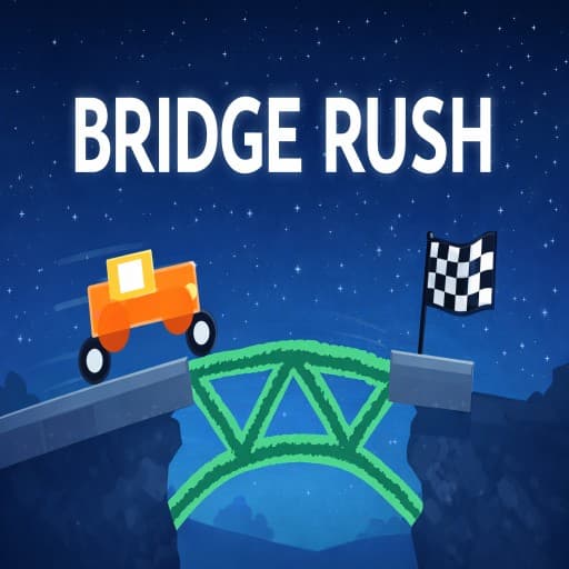 Bridge Rush - لعبة ألغاز رسم الجسر