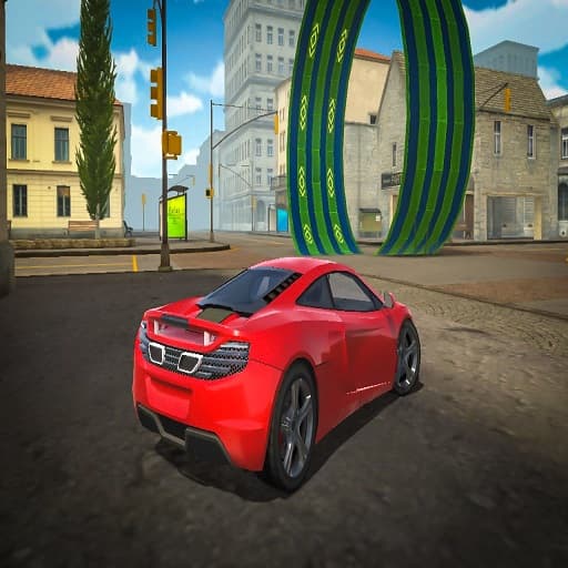 لعبة سيارة مستحيلة حيلة 3D 2022