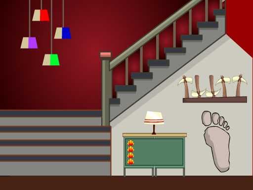 الهروب من بيت الخشب الأحمر