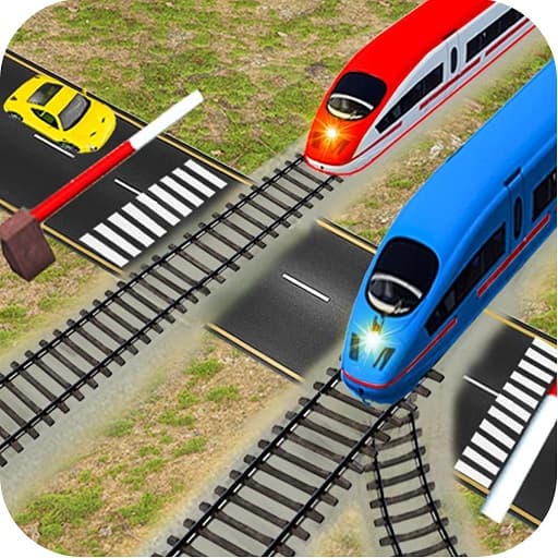 Railroad Crossing Station Sim Game 3D