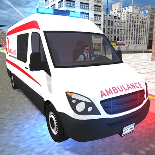 محاكاة قيادة سيارة الإسعاف