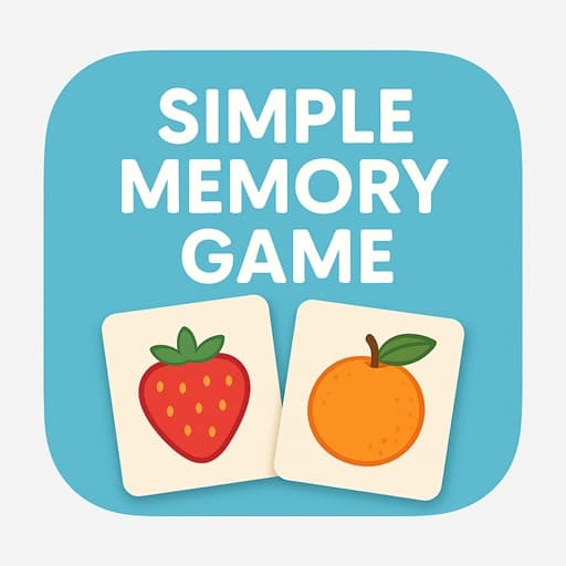 Simple Fruit Memory