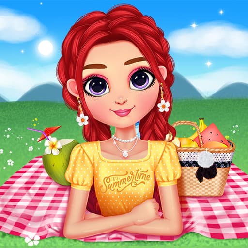 لعبة الاستعداد معي للنزهة الصيفية