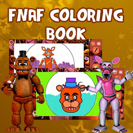 كتاب تلوين FNAF