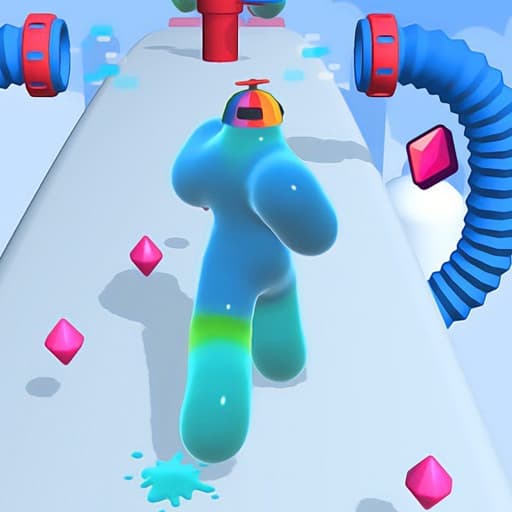 عداء النقطة 3D