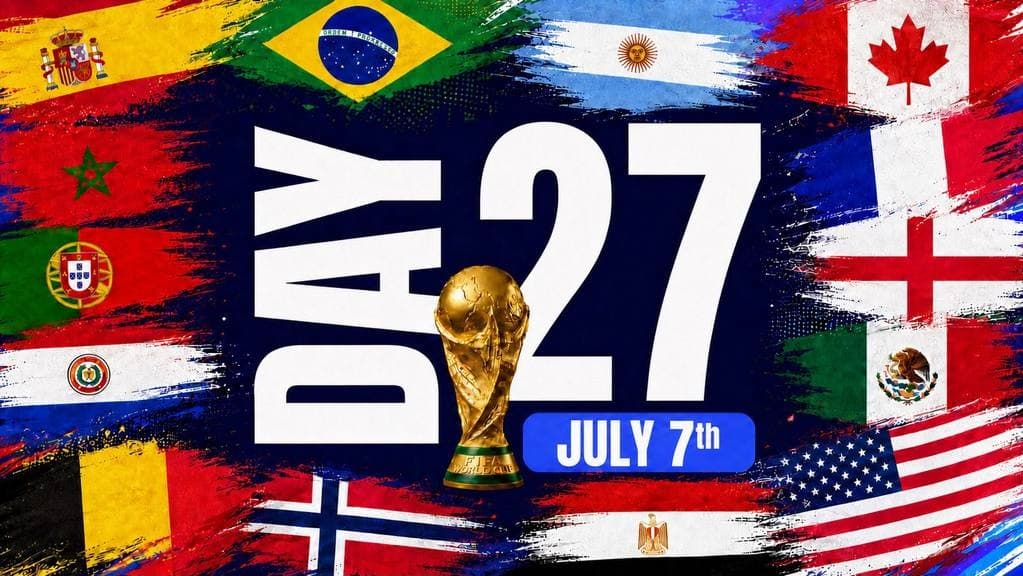 Day 27 | Tuesday, July 7