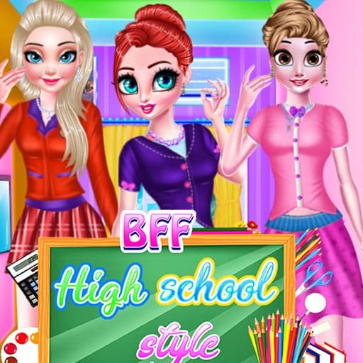 BFF أسلوب المدرسة الثانوية