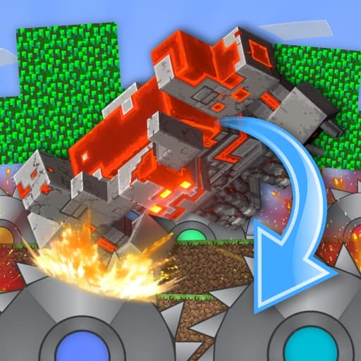 مزرعة الغوغاء في Mineblock!