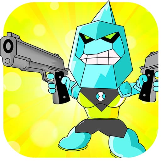 لعبة تحويل كائن فضائي إلى معركة Diamondhead