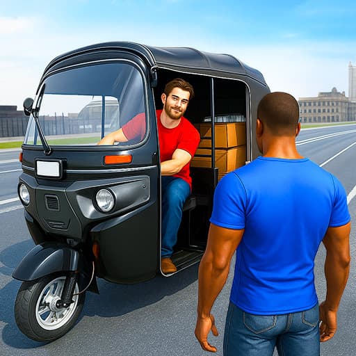 لعبة مدينة توك توك ريكشو