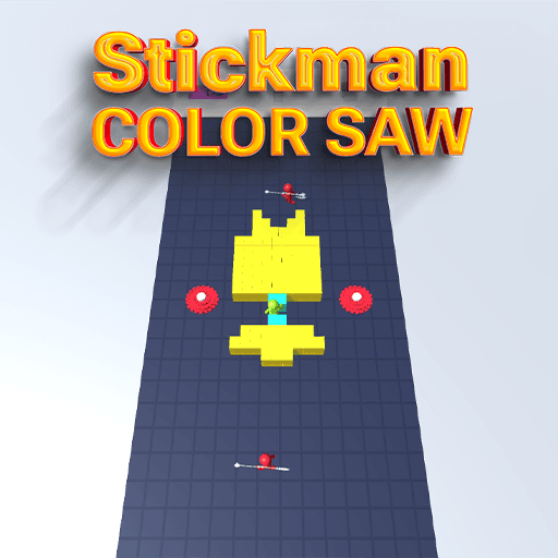 منشار ملون Stickman