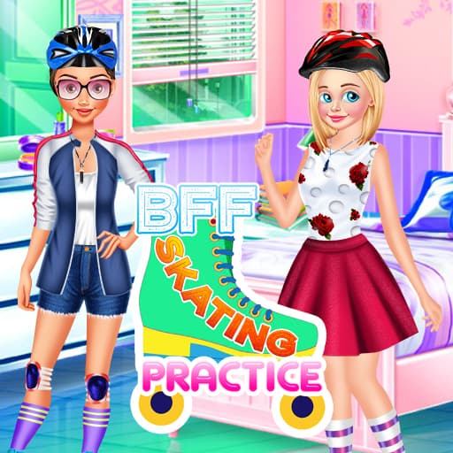 ممارسة التزلج BFF