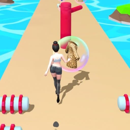 ملابس امرأة راش 3D