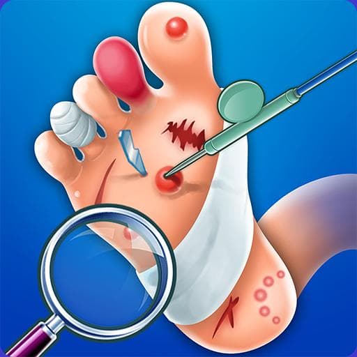 طبيب القدم - ألعاب طبيب الأقدام