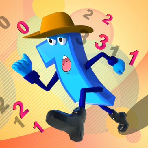 لعبة عرضية ثلاثية الأبعاد من Number Run