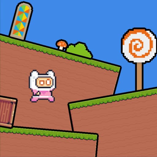 منصة Pink Rush Speedrun