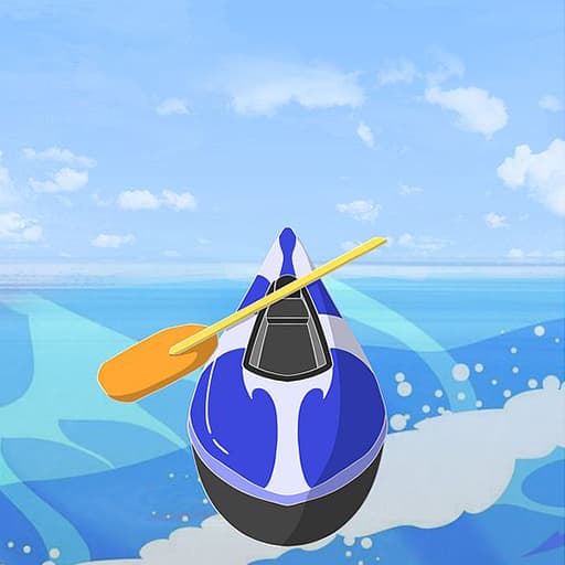 قارب التجديف 3D
