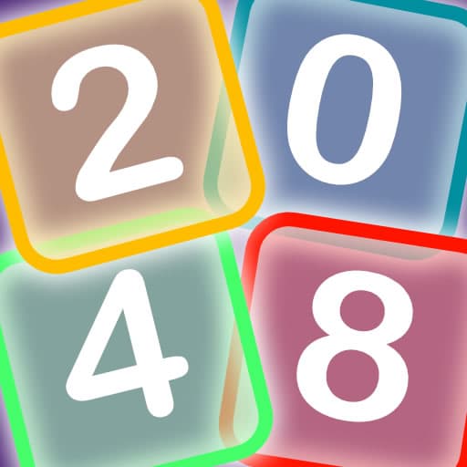 لعبة النيون 2048